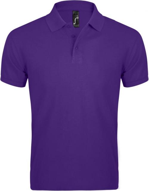 Рубашка поло мужская Prime Men 200 темно-фиолетовая, размер 4XL