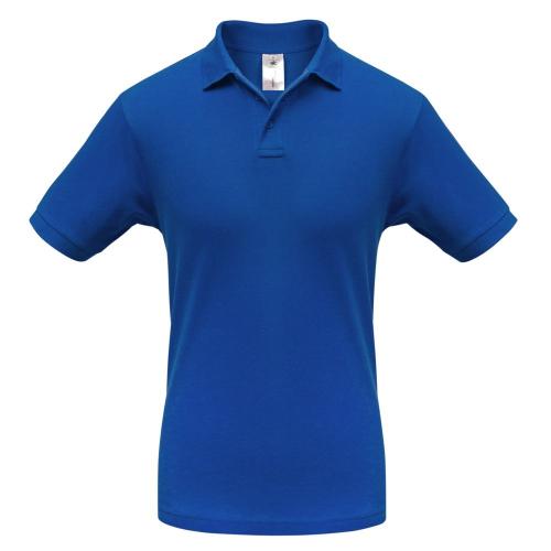 Рубашка поло Safran ярко-синяя, размер M