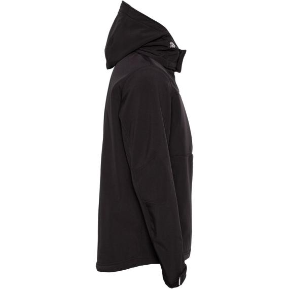 Куртка мужская Hooded Softshell черная, размер S