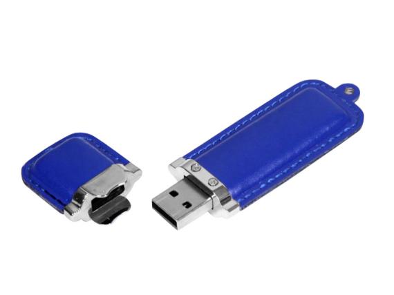 USB 2.0- флешка на 8 Гб классической прямоугольной формы