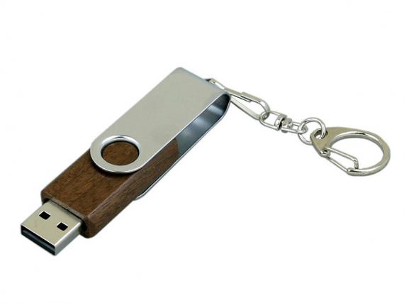 USB 3.0- флешка промо на 32 Гб с поворотным механизмом