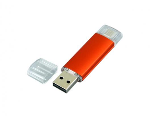 USB 2.0/micro USB- флешка на 64 Гб