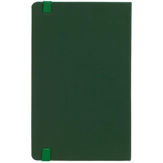 Блокнот Shall, зеленый, с белой бумагой