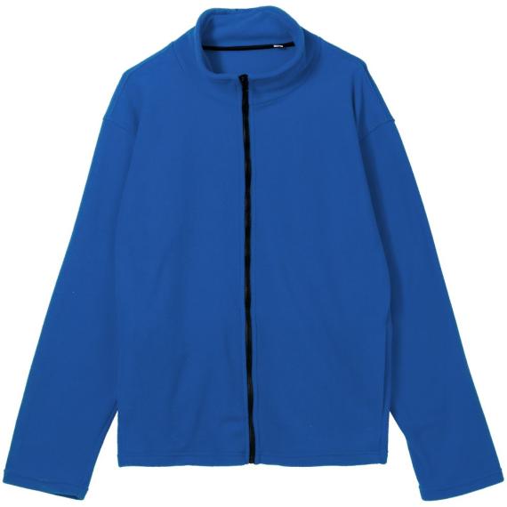 Куртка флисовая унисекс Manakin, ярко-синяя, размер ХS/S