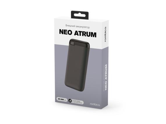 Внешний аккумулятор «NEO Atrum», 20000 mAh