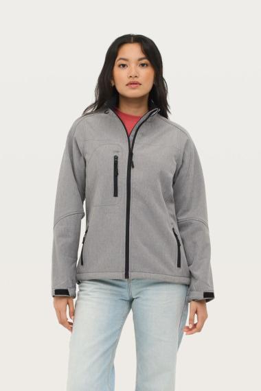 Куртка женская на молнии Roxy 340 черная, размер XXL