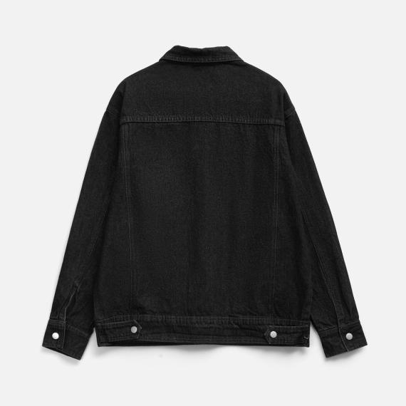 Куртка джинсовая O1, черная, размер M/L