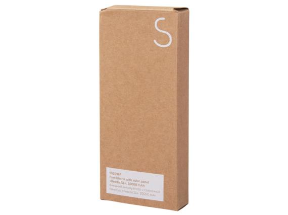 Внешний аккумулятор с подсветкой лого и солнечной панелью «Reedia S1», 10000 mAh