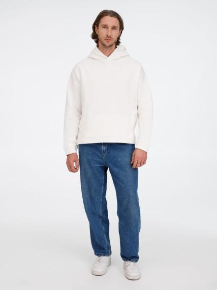 Худи оверсайз унисекс Tolla, молочное, размер XS/S