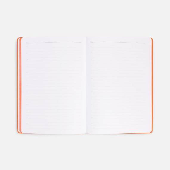 Ежедневник Flexpen Shall, недатированный, оранжевый