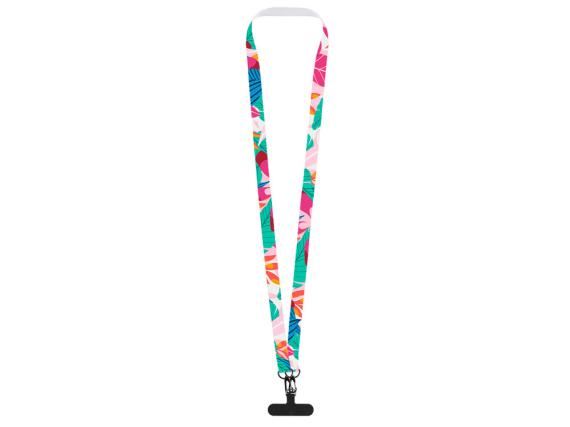 Лента под сублимацию для телефона с 2-мя карабинами, 2 см