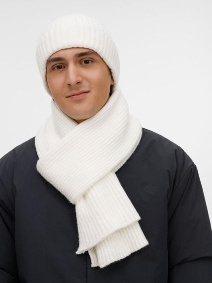 Шарф Laconi, молочно-белый