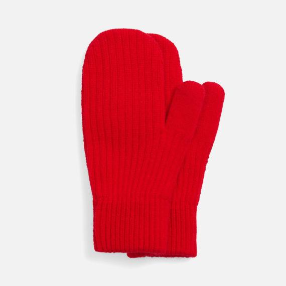 Варежки HappyGo, красные, размер S/M