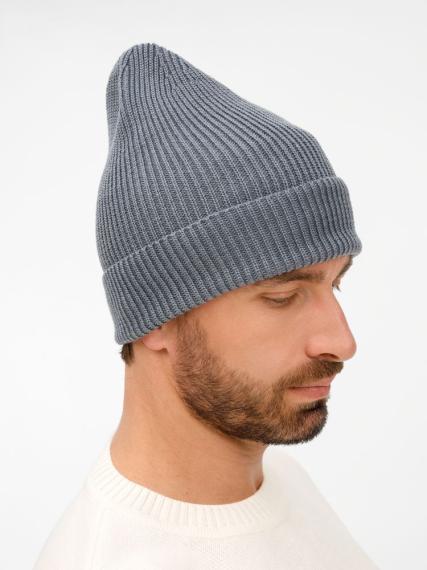 Шапка Nobilis Mono, серая (стальная)
