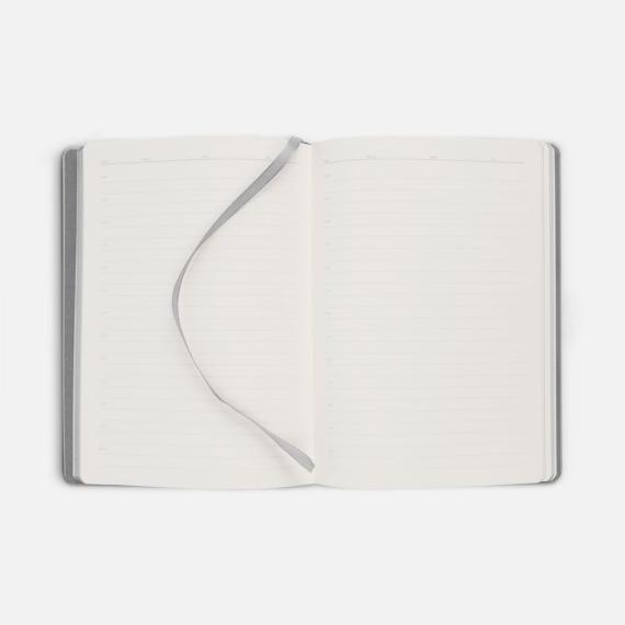 Ежедневник Shall, недатированный, серый