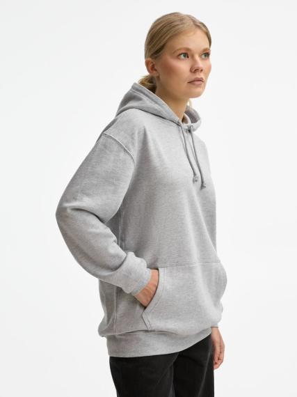 Худи унисекс Condor, серый меланж, размер 4XL