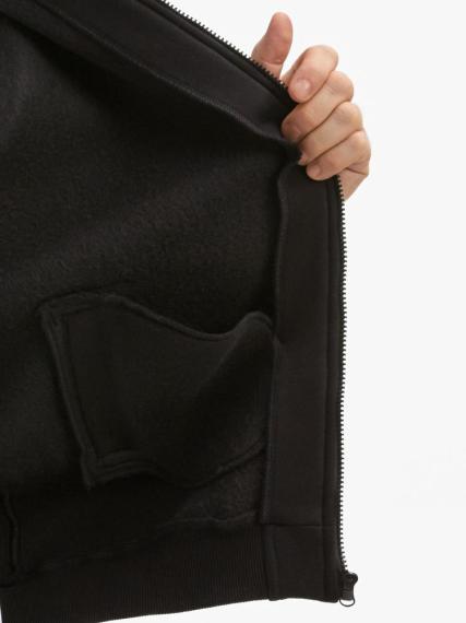 Бомбер унисекс Estado, черный, размер S