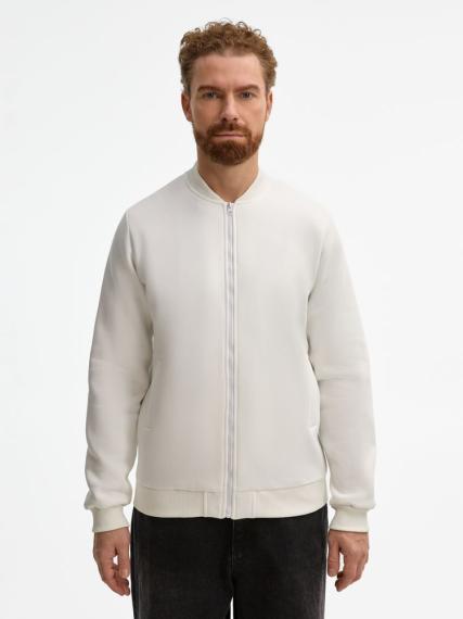 Бомбер унисекс Estado, молочно-белый, размер S