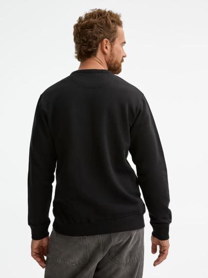 Толстовка унисекс Sully черная, размер XL