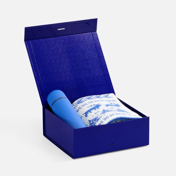 Коробка складная Rusetti, M, синяя
