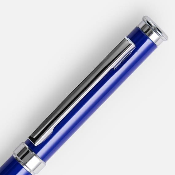 Ручка шариковая Finn Chrome, синяя