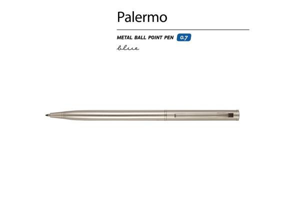 Ручка металлическая шариковая «Palermo»