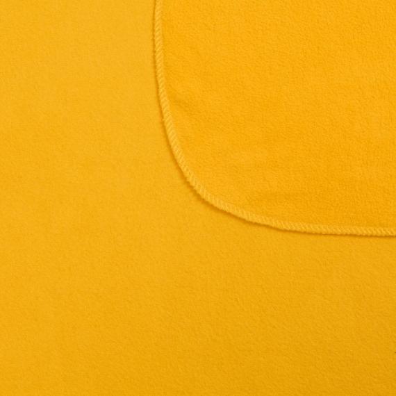 Флисовый плед Warm&Peace XL, желтый