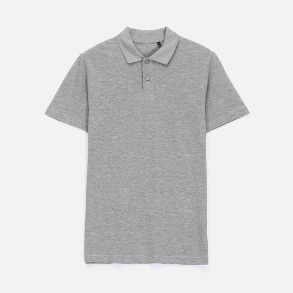 Рубашка поло унисекс Pulse, серый меланж