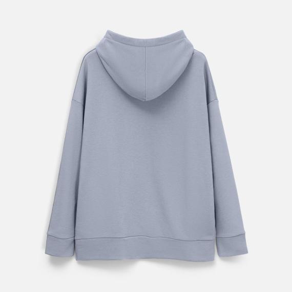 Худи унисекс H2, серое, размер XL/XXL