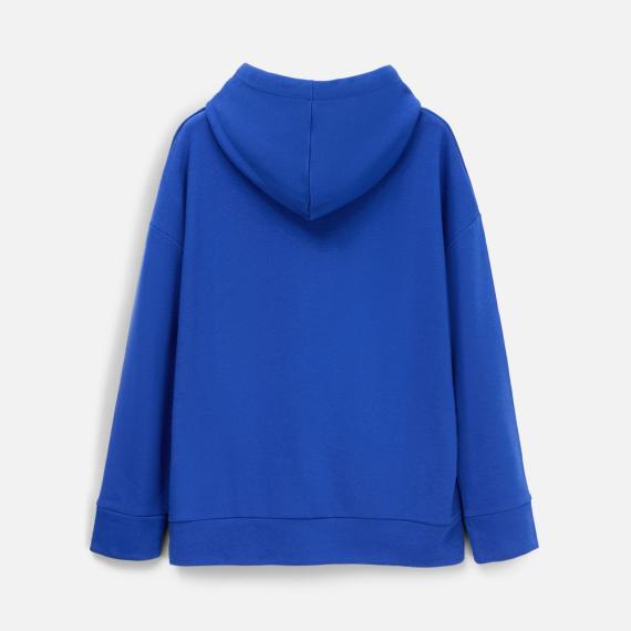 Худи унисекс H2, синее, размер XS/S