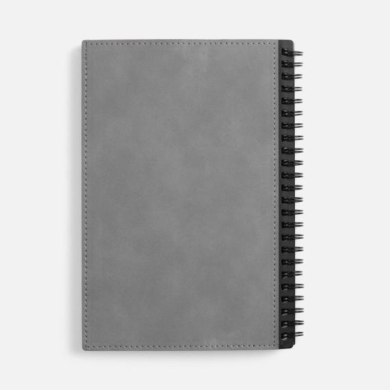 Ежедневник Notera, недатированный, серый
