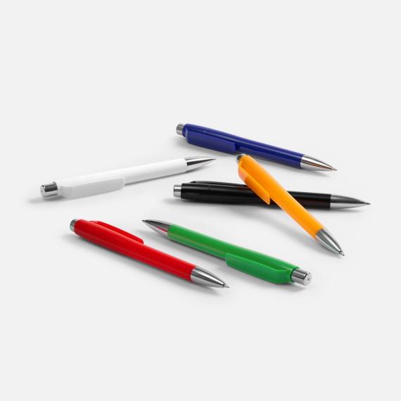 Ручка шариковая Klippa, оранжевая