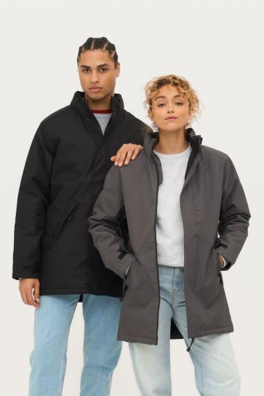 Куртка на стеганой подкладке Robyn темно-серая, размер M