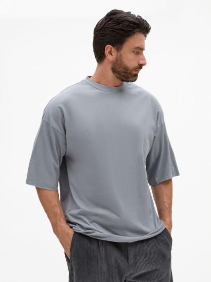Футболка унисекс T1, серая, размер XS/S