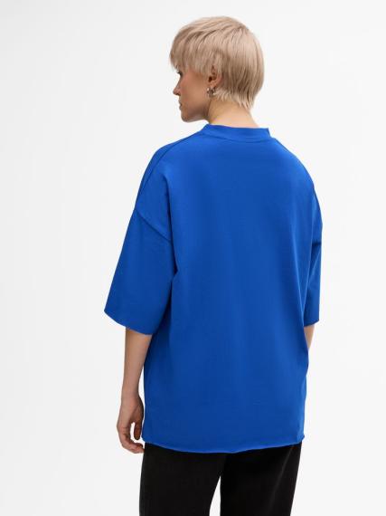 Футболка унисекс T1, синяя, размер XS/S