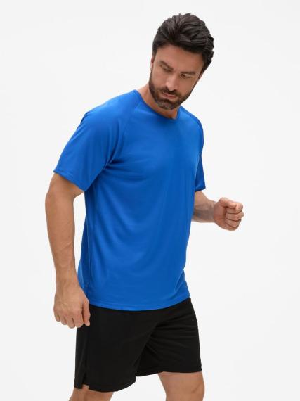 Футболка унисекс Sporty 140 ярко-синяя, размер XL