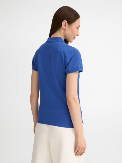 Рубашка поло женская People 210 ярко-синяя, размер XXL