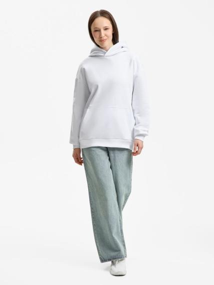 Худи унисекс оверсайз Daylero, белое, размер M/L