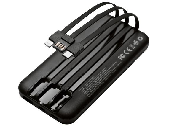 Подарочный набор «Tesla» с блокнотом А5, ручкой и пауэрбенком на 10 000 mAh