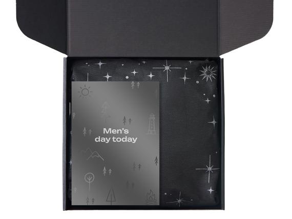 Подарочный набор «Re:m. Step»  с термосом, перчатками и сумкой