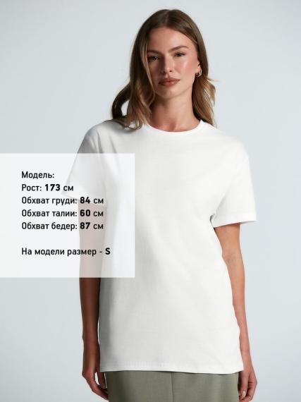 Футболка унисекс T-Bolka 160, белая (белоснежная), размер XXL