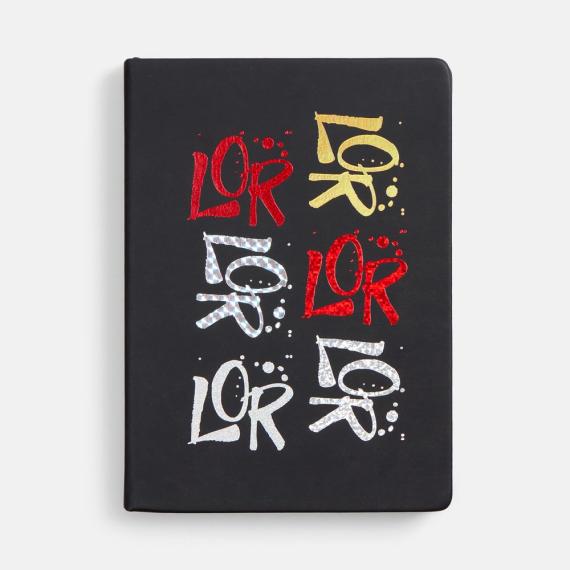 Ежедневник Cortado, недатированный, черный