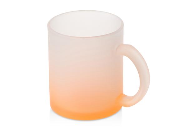 Стеклянная матовая кружка с градиентом для сублимации «Омбре»
