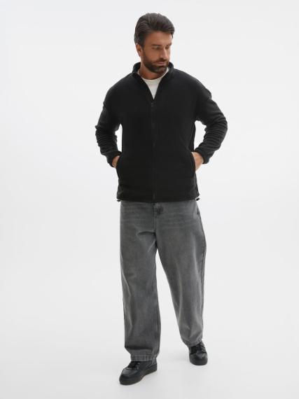 Куртка флисовая унисекс Nebo, черная, размер S