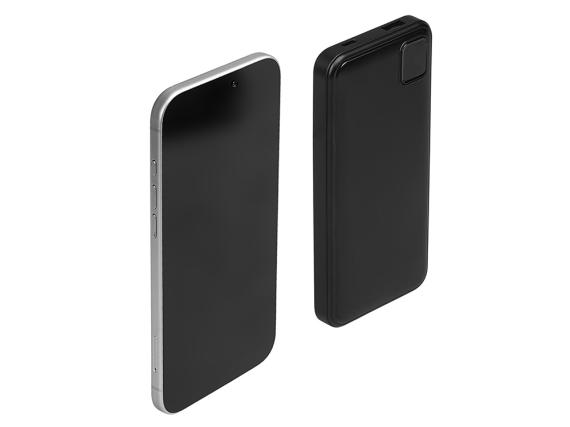 Внешний аккумулятор со встроенными кабелями «Фрэйм», 10000мач