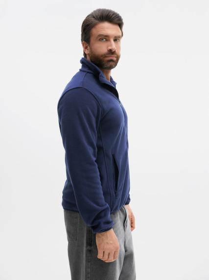 Куртка флисовая унисекс Ben Mac, темно-синяя, размер M