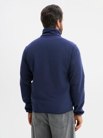 Куртка флисовая унисекс Ben Mac, темно-синяя, размер M