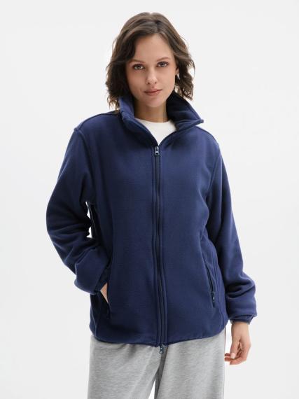 Куртка флисовая унисекс Ben Mac, темно-синяя, размер M