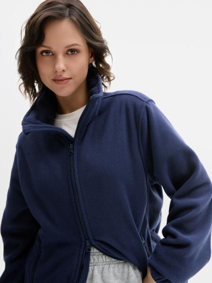 Куртка флисовая унисекс Ben Mac, темно-синяя, размер M