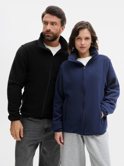 Куртка флисовая унисекс Ben Mac, темно-синяя, размер M